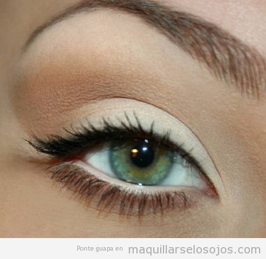 Como maquillarse los ojos de manera natural para diario