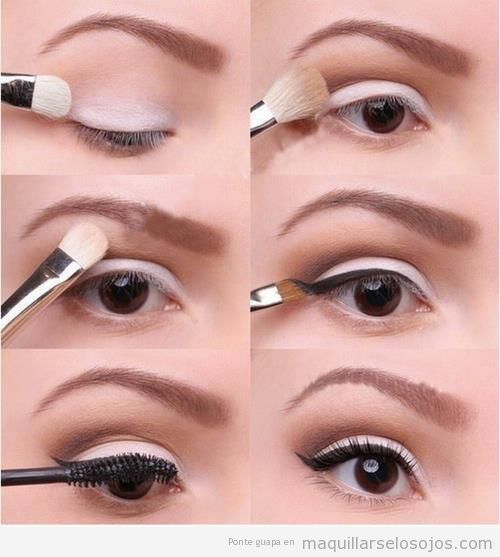 Maquillaje de ojos natural y sencillo, tutorial paso a paso