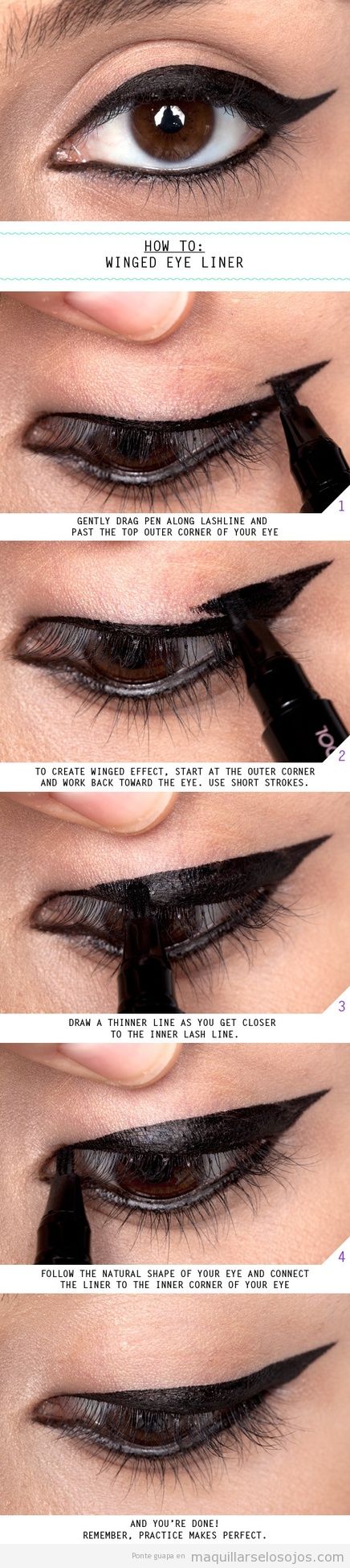 Maquillaje para ojos pequeños: aprende cómo agrandarlos con estos 14  tutoriales • Maquillarse los ojos