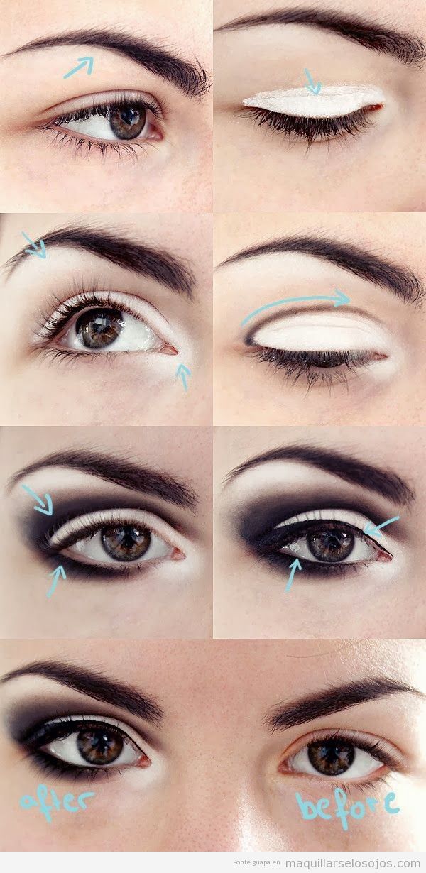  Maquillaje para ojos pequeños  aprende cómo agrandarlos con estos   tutoriales • Maquillarse los ojos